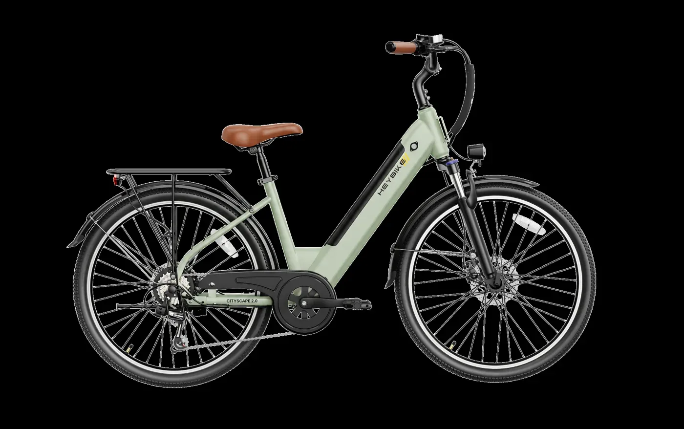 Heybike Cityscape 2.0 Electric Bike, 1000W Peak, 468Wh