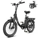 Hopepeak Z10 Foldable Electric Bike, 1200W Peak, 80 Mile Range
